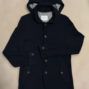 THE SHOP TK 후드 부착 자켓 M 네이비