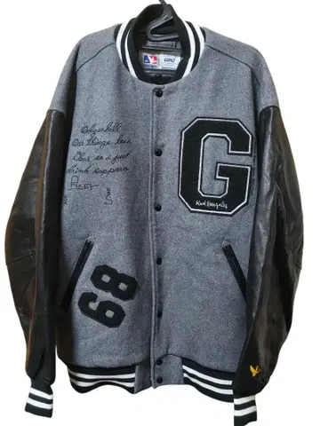 XL MARK GONZALES 마크곤잘레스 바시티 자켓