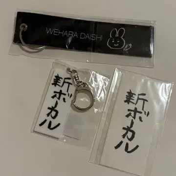WANDS 신 보컬 키링 스티커 플라이트 택