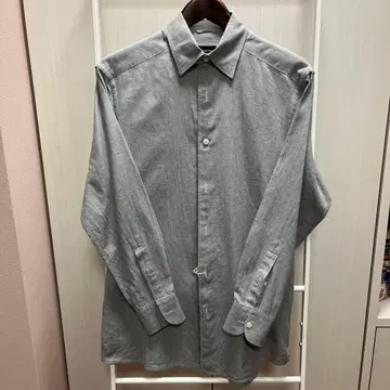 Ermenegildo Zegna 그레이 긴팔 셔츠 사이즈 S