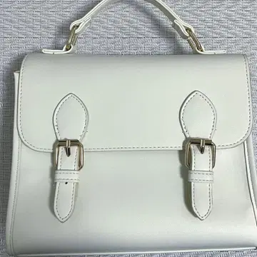 WEGO 새첼 이타백 숄더 화이트 이타백