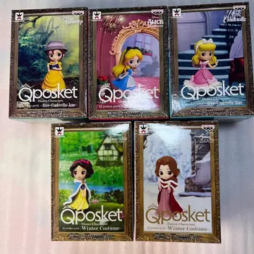 Qposket petit 디즈니 5체 세트