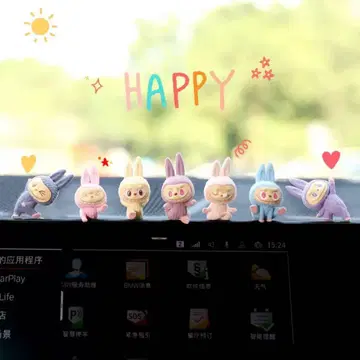 LABUBU 러브러브 미니 피규어 7개