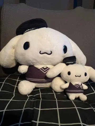 산리오 시나모롤 모노톤 봉제 인형