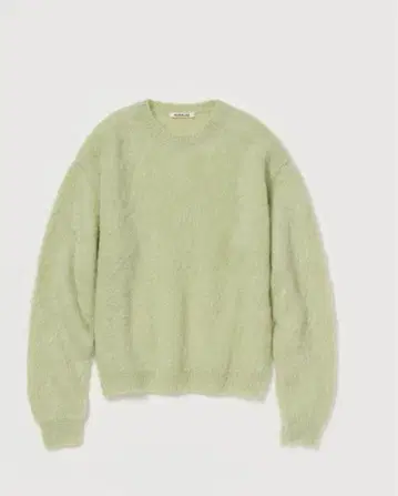 BRUSHED SUPER KID MOHAIR KNIT P/O