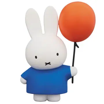 미피 피규어 오렌지 풍선 포함