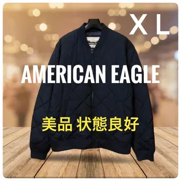 [ 새상품급 ] American Eagle 퀼팅 자켓 네이비 XL