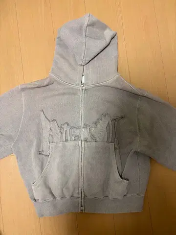 블레스유 지퍼 후드티