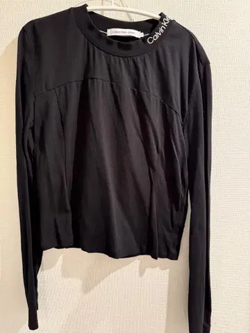 Calvin Klein Jeans 블랙 긴팔 티셔츠 L 사이즈