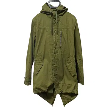 SHIPS JET BLUE 모즈 코트 올리브 마운틴 후드티