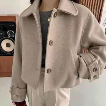 스텐칼라 코트 아우터