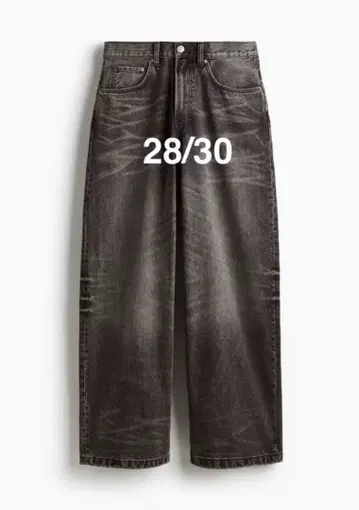 H&M 슈퍼 배기 데님(28/30)