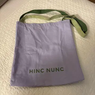 HINC NUNC 토트백