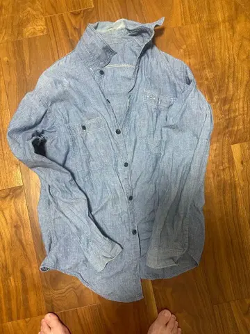 Sears 긴팔 셔츠 라이트 블루