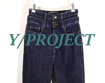 Y/PROJECT 와이프로젝트 더블 허리 데님