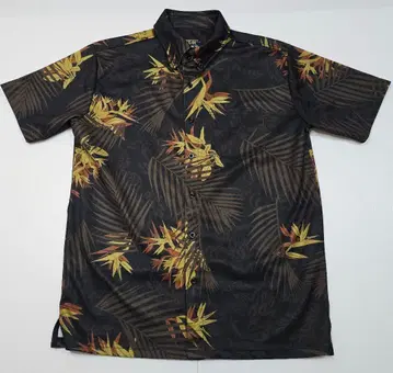 뽀로유시 00370 M 남성용 반팔 쿨 비즈 카리유시 의류 오키나와