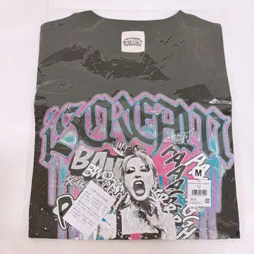 M LiSA i scream 티셔츠 아이스크림 투어 라이브 굿즈