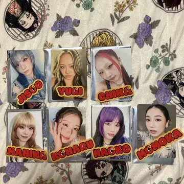 HANA 팬미팅 트레이딩 카드 컴플리트 7종