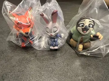 주토피아 HAHAHA! 피규어 닉 주디 플래시 3개 세트