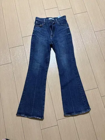 MOUSSY 부츠컷 데님 다크 블루 사이즈 26