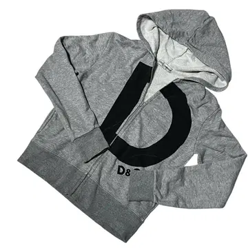 돌체앤가바나 이탈리아제 집업 후드티 빅 로고