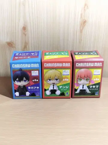 체인소 맨  피규어 덴지 마키마 하야카와 아키