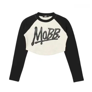 MOBB 크롭 T셔츠