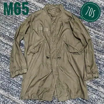 1970년대 M65 모즈 코트 올리브 그린