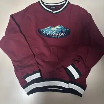XLARGE 버건디 트레이닝복 M