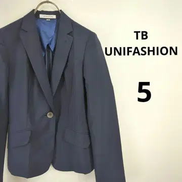 새상품급 티비유니패션 자켓 얇은 소재 여성용 스트라이프 구제 의류