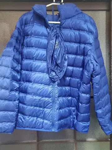 UNIQLO 다운 자켓 블루 XXL