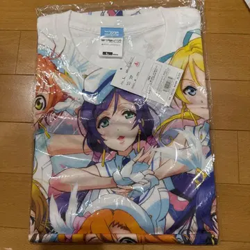 COSPA 러브 라이브! 풀 그래픽 T셔츠 L 사이즈