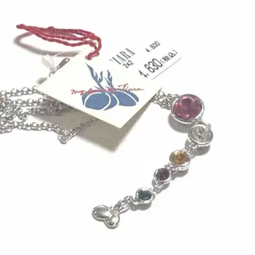 레어 TIARA 목걸이 알바 미젠느 새상품급 갸루 헤이세이