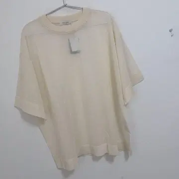 프릭스스토어 핸드 워셔블 린넨 믹스 시어 반팔 TEE