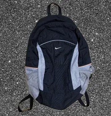 00s NIKE 올드나이키 백팩 블랙 그레이 Y2K 테크 계열
