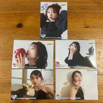초도키메키 선전부 츠지노 카나미 사인 포함 브로마이드 사인 포함 외 세트