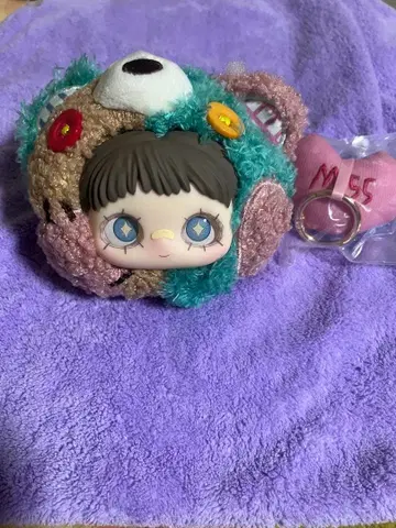 May Mei 잊혀진 뿔 시리즈 곰 머리 키링 새상품 미사용