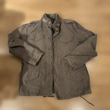 올리브 그린 밀리터리 자켓