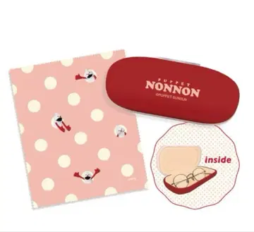 [ 미개봉 새상품 ] 퍼펫 스 논논 안경 케이스 크로스 포함