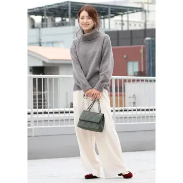 BEAUTY&YOUTH UNITED ARROWS 울 와이드 팬츠