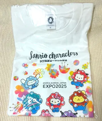 오사카 만박 EXPO2025 산리오 캐릭터즈 미야쿠미야쿠 변신 T셔츠