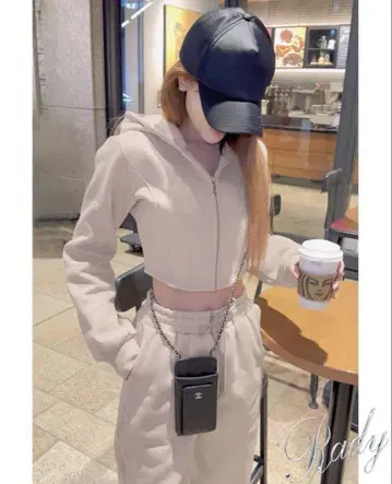 미사용 새상품 Rady 코르셋 세트업 베이지 S