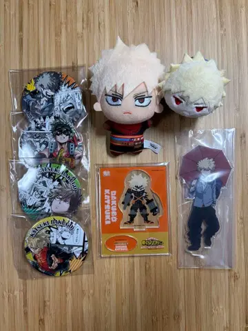 바쿠고 카츠키 굿즈 묶음 판매