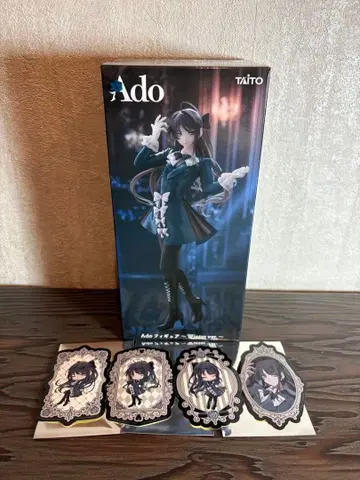 Ado 피규어 Winter ver. 다이컷 스티커 라운드 원