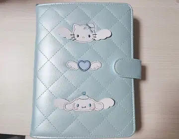 꿈꾸는 엔젤 산리오 바인더 스카이블루 퀼팅