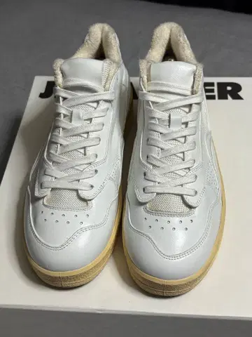 JIL SANDER BASKET LO WHITE 42 27cm