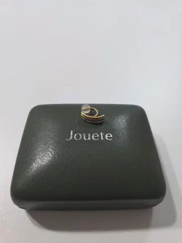 Jouete 귀찌 플레이트 콤비 컬러 (캐치 포함) 한쪽 귀