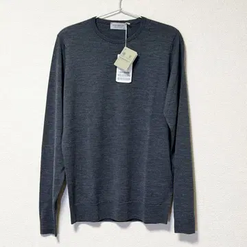 [ 미사용 ] JOHN SMEDLEY LUNDY 다크 그레이 스웨터