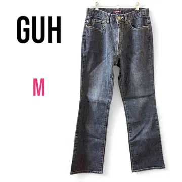[GUH] GUH 스트레이트 데님 다크 블랙 M 깔끔 캐주얼 새상품급