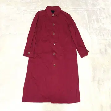 ichi 스텐카라 코트 아우터 레드 코튼